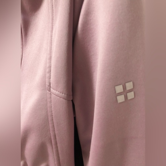 Swiss Alps L Soft-shell purple coat - Picture 5 of 6